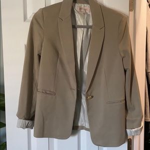 Philosophy oversized cream blazer